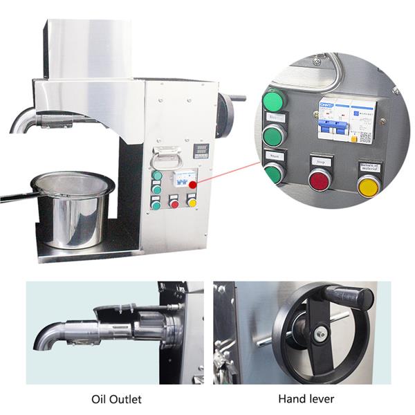 Stainless Steel Oil Press Machine