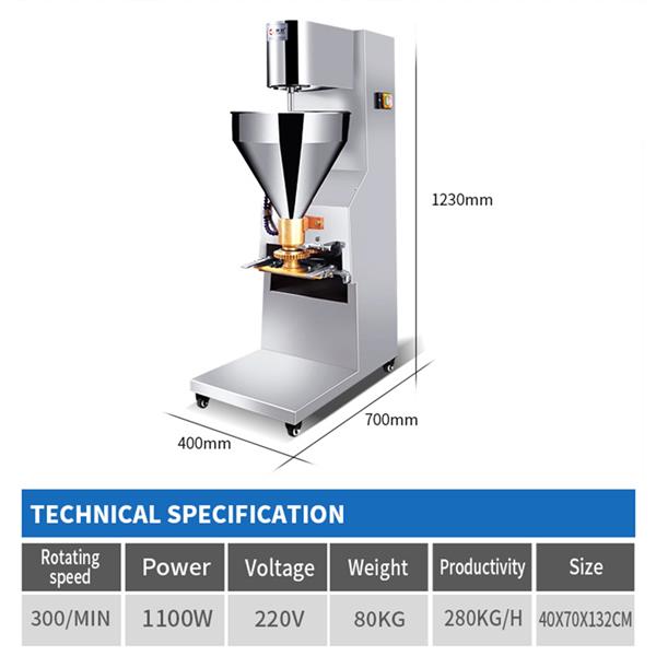 Professional Beef Meat Ball Maker Machine