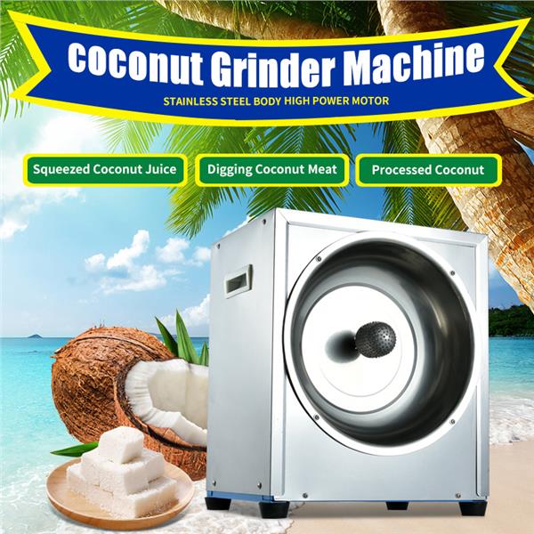 Electric Coconut Grating Scraper Machine