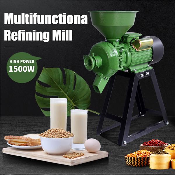 Wet And Dry Grain Grinding Machine