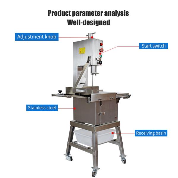 Commercial Electric Meat Cutting Bone Saw Machine