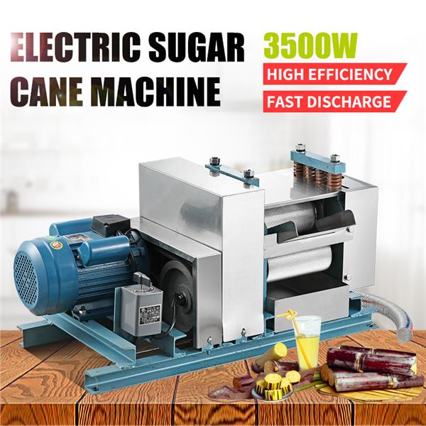 Electric sugar cane juicer