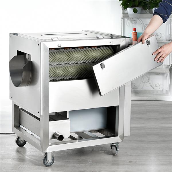 Potato Washing And Peeling Machine