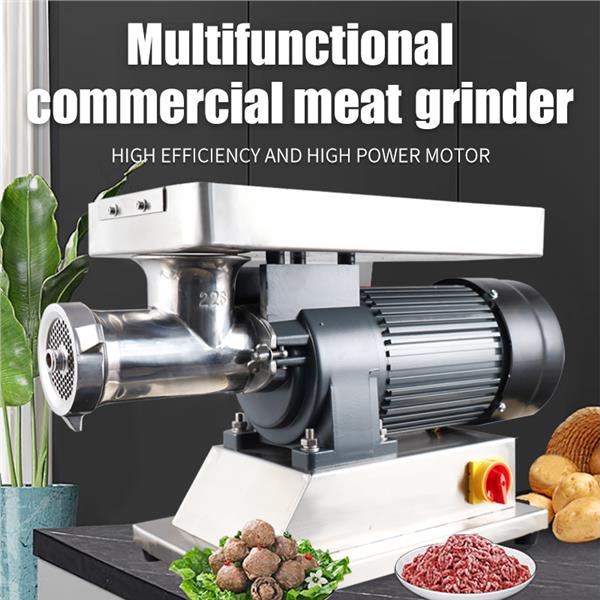 China Mesin Giling Daging Commercial Stainless Steel 12 22 32 Electric Meat Grinder Meat Mincer Machine