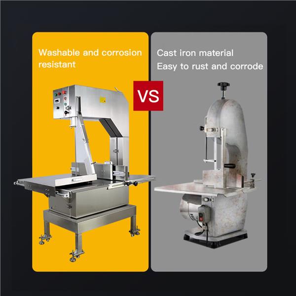 Bone Saw Machine Meat Cutter Frozen Fish Cutting Machine For Restaurant And Hotel